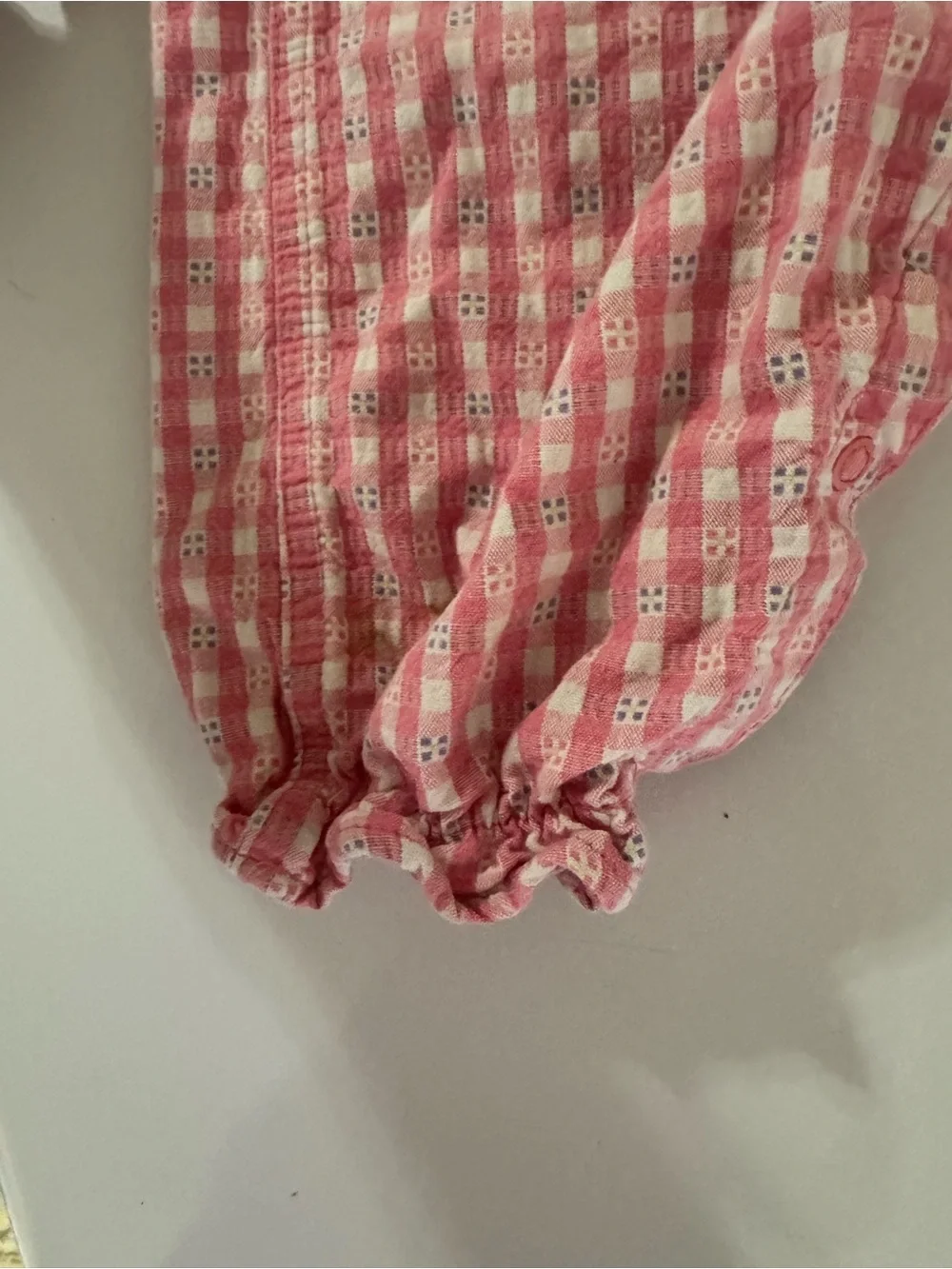 Vintage Osh Kosh Gingham Girls' Overalls